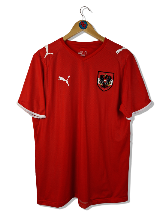 Puma Trikot + Shorts Set Österreich Rot Weiß M