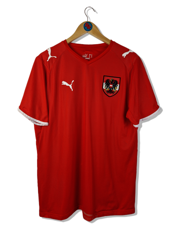 Puma Trikot + Shorts Set Österreich Rot Weiß M
