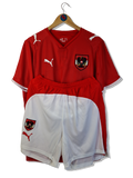 Puma Trikot + Shorts Set Österreich Rot Weiß M