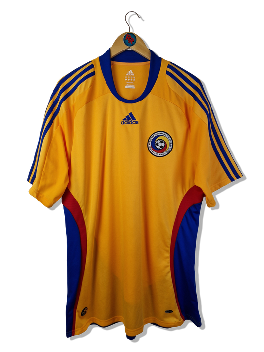 Adidas Trikot Rumänien 2006 Gelb Blau XL