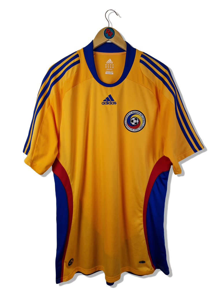 Adidas Trikot Rum nien 2006 Gelb Blau XL RareRags