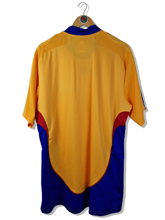 Adidas Trikot Rumänien 2006 Gelb Blau XL