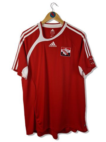 Adidas Trikot Trinidad Tobago 2006 Heim Rot Weiß L
