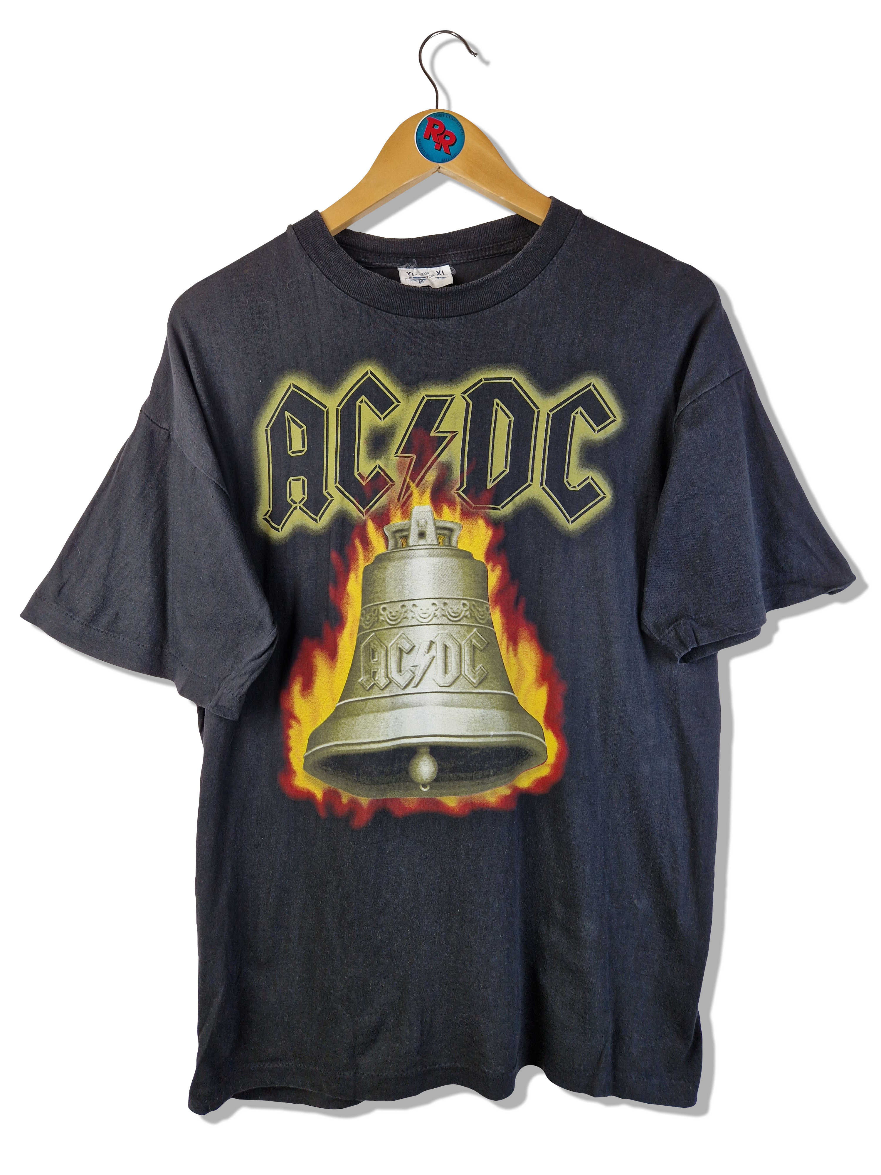 ACDC Shirt European Tour 2001 Single Stitched Schwarz XL - RareRags