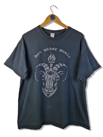 Gildan Shirt Hot Water Music Post Hardcore Schwarz XL