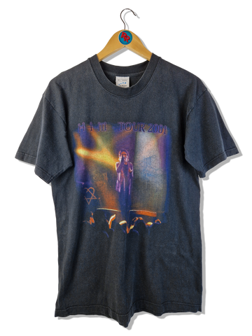 Vintage Screen Stars Shirt 2001 HIM Live Tour Schwarz M