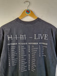 Vintage Screen Stars Shirt 2001 HIM Live Tour Schwarz M