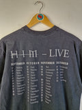 Vintage Screen Stars Shirt 2001 HIM Live Tour Schwarz M