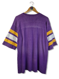 Vintage Logo 7 Shirt Vikings Football Single Stitched Made In USA Lila