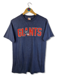 Vintage Signal Shirt 80s Giants Football Single Stitched Made In USA Dunkelblau M-L