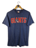 Vintage Signal Shirt 80s Giants Football Single Stitched Made In USA Dunkelblau M-L