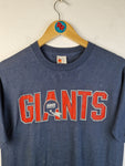 Vintage Signal Shirt 80s Giants Football Single Stitched Made In USA Dunkelblau M-L