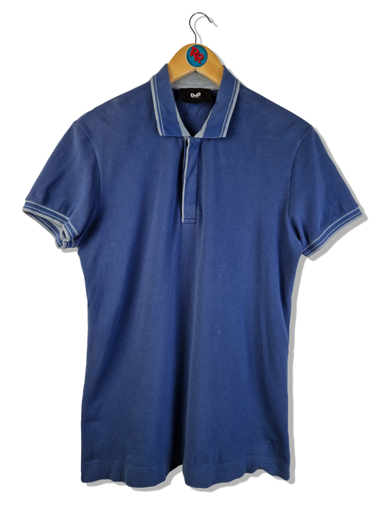 Dolce & Gabbana Poloshirt Basic Made In Romania Blau (52) M-L