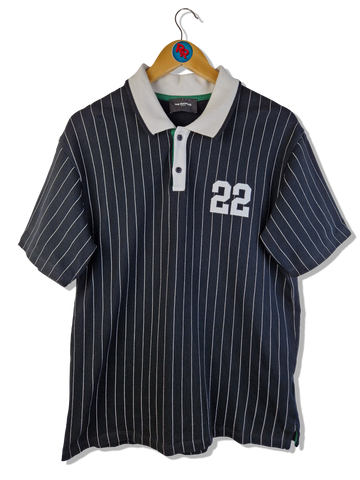 The Kooples Poloshirt Striped Schwarz (2) L-XL