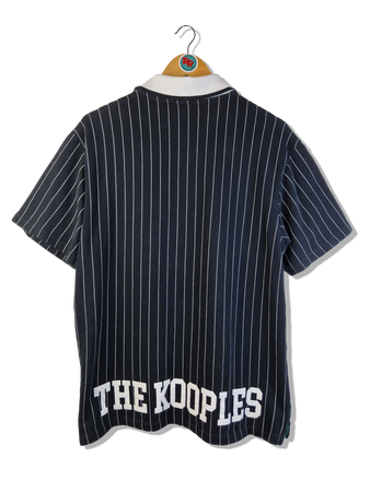 The Kooples Poloshirt Striped Schwarz (2) L-XL