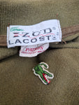 Vintage Izod Lacoste Poloshirt 70s/80s Basic Made In USA Braun S-M