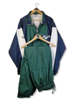 Vintage Reebok Sportanzug Bestickt Grün XXL