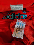 Rare! Vintage Adidas Sportanzug Made In Singapore Rot (D7) M-L