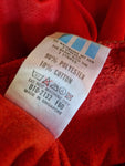 Rare! Vintage Adidas Sportanzug Made In Singapore Rot (D7) M-L