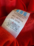 Rare! Vintage Adidas Sportanzug Made In Singapore Rot (D7) M-L