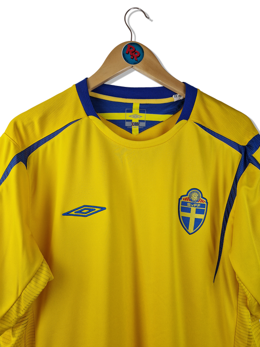 Umbro Trikot Schweden 2006 Gelb Blau XL