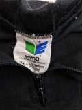 Vintage Erima Trikot 80s Schiedsrichter Langarm Made In Western Germany Schwarz M