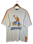 Vintage Disney Shirt "Thats Donald" Skater Studio Adventures Beige/Weiß S-M