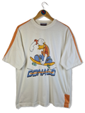 Vintage Disney Shirt "Thats Donald" Skater Studio Adventures Beige/Weiß S-M