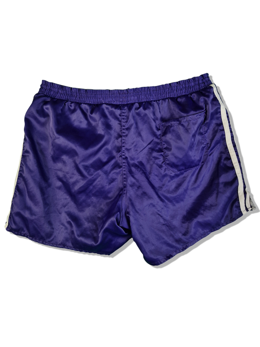 Vintage Adidas Shorts Glanz Sprinter Repro Dunkelblau (D7) L