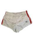 Rare! Vintage Adidas Shorts 80s Glanz Sprinter Weiß Rot D3 XS-S