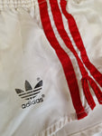 Rare! Vintage Adidas Shorts 80s Glanz Sprinter Weiß Rot D3 XS-S