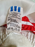 Rare! Vintage Adidas Shorts 80s Glanz Sprinter Weiß Rot D3 XS-S