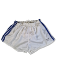 Rare! Vintage Adidas Shorts 80s Glanz Sprinter Made In West Germany Weiß Blau (D7) L