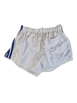 Rare! Vintage Adidas Shorts 80s Glanz Sprinter Made In West Germany Weiß Blau (D7) L