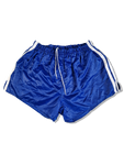 Rare! Vintage Adidas Shorts 80s Schalke Glanz Sprinter Made In Hungaria Blau Weiß D7 L