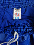Rare! Vintage Adidas Shorts 80s Schalke Glanz Sprinter Made In Hungaria Blau Weiß D7 L