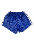 Rare! Vintage Adidas Shorts 80s Schalke Glanz Sprinter Made In Hungaria Blau Weiß D7 L