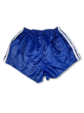 Rare! Vintage Adidas Shorts 80s Schalke Glanz Sprinter Made In Hungaria Blau Weiß D7 L