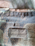 Vintage Fashion Affairs Hemd Kurzarm Seide Pastell Bunt L