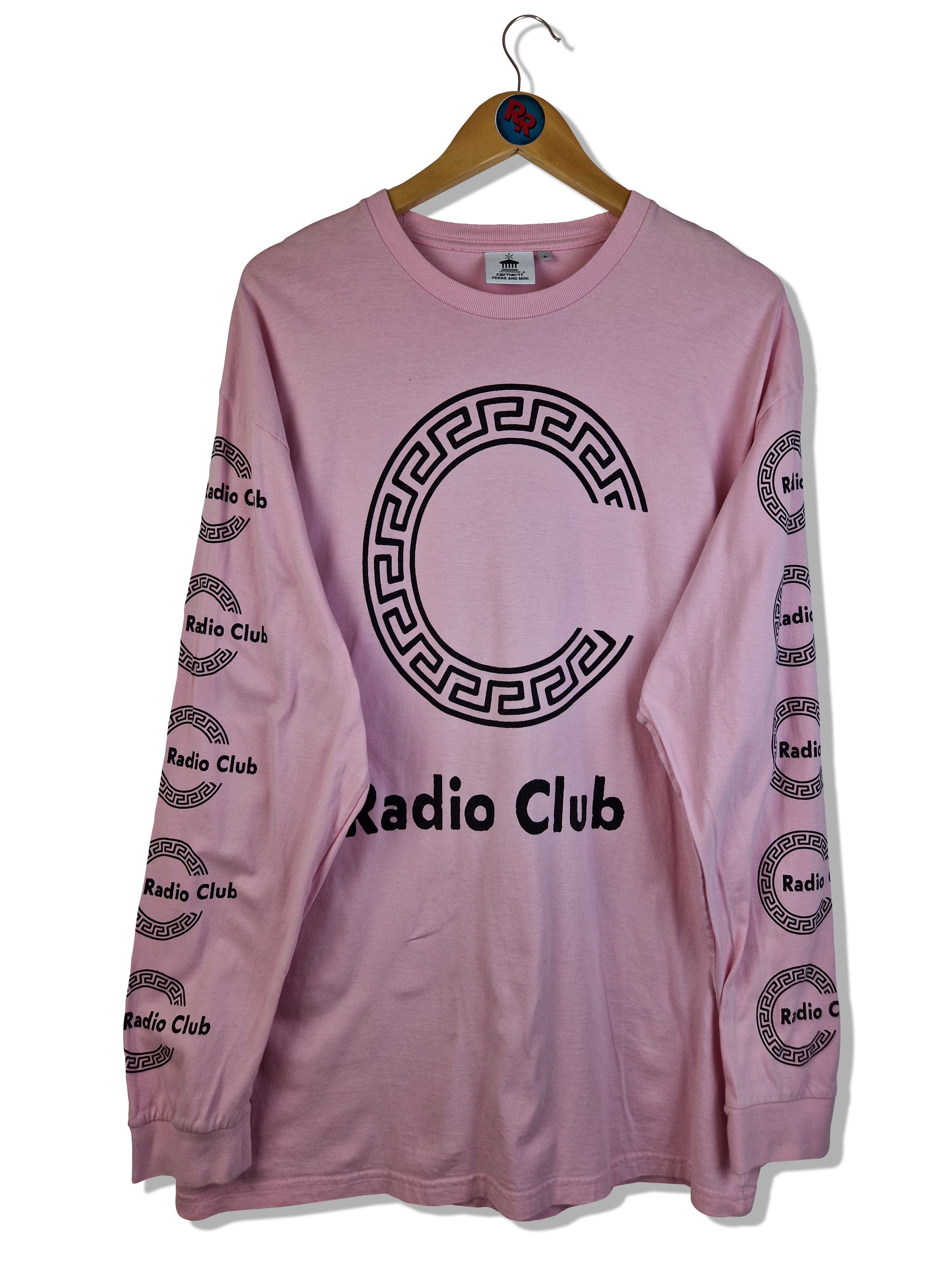 Carhartt Longsleeve Perks & Minis Radio Club Rosa L - RareRags