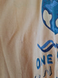 Vintage One Eye Longsleeve "One World, Oneye, Mauritius" Gelb XXL