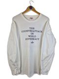 Supreme Longsleeve Public Enemy Made In USA Weiß L