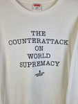 Supreme Longsleeve Public Enemy Made In USA Weiß L