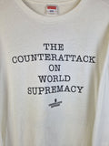 Supreme Longsleeve Public Enemy Made In USA Weiß L