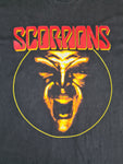 Rare! Vintage Shirt Scorpions Face The Heat Tour 1993 Single Stitch Schwarz L-XL