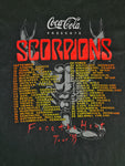 Rare! Vintage Shirt Scorpions Face The Heat Tour 1993 Single Stitch Schwarz L-XL