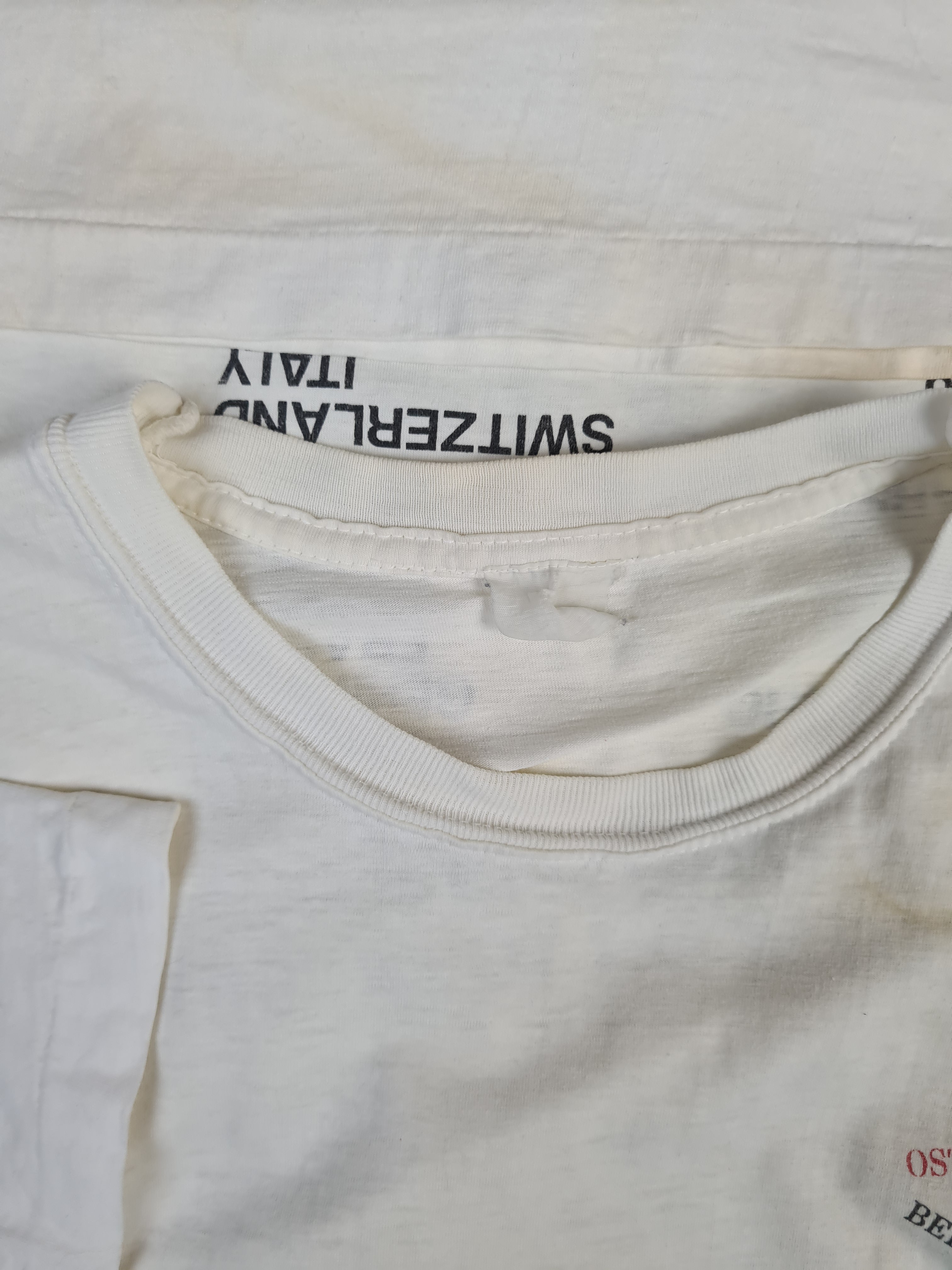 Vintage Shirt Restless "Movin' On" Tour 1990 Rock Single Stitch Weiß M-L