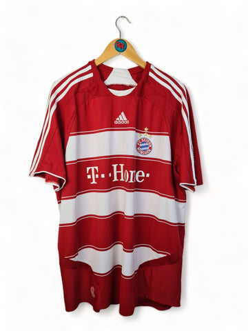 Adidas Fussballtrikot FC Bayern München 2008-09 Heim Rot Weiß XXL