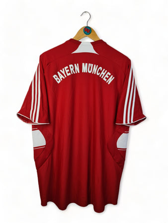 Adidas Fussballtrikot FC Bayern München 2008-09 Heim Rot Weiß XL