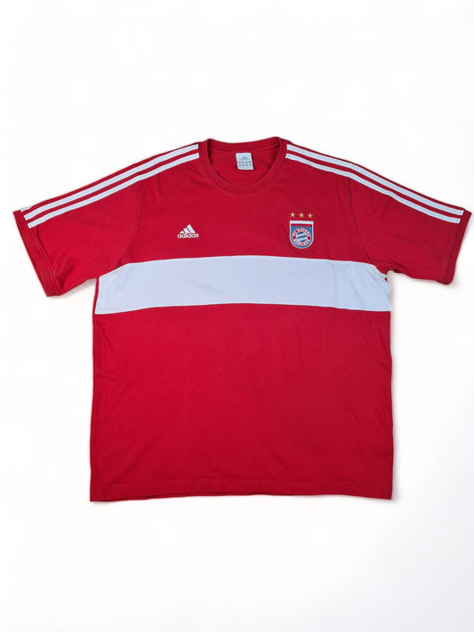 Adidas Shirt FC Bayern München 2005 Rot Weiß XL